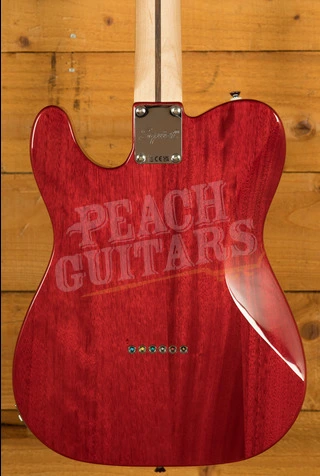 Squier Affinity Series Telecaster FMT SH Laurel Crimson Red Transparent
