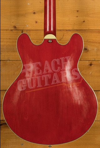 Eastman T64/TV-T Left-Handed - Ebony - Vintage Red