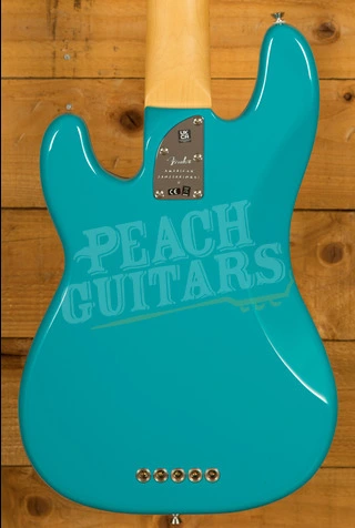 Fender American Professional II Precision Bass V - Maple - Miami Blue