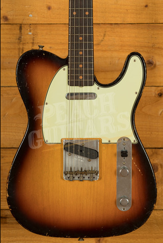 Fender Custom Shop Masterbuilt Dale Wilson 60's Tele Journeyman 3-Tone Sunburst *Used*