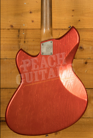 Novo Nucleus Serus J | Candy Apple Red - Parchment Pickguard