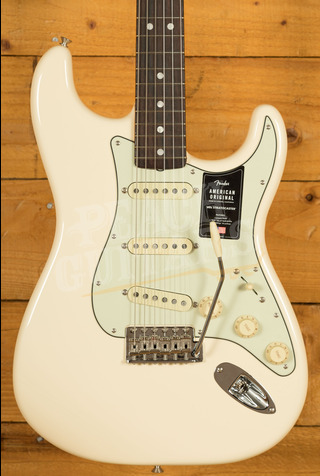 Fender American Original '60s Stratocaster | Rosewood - Olympic White