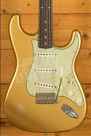 Fender Custom Shop Late 62 Strat | Relic Aged Aztec Gold