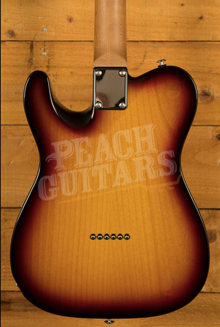 Suhr Classic T Pro Peach LTD - 3 Tone Sunburst - Roasted Maple/Rosewood
