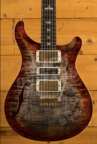 PRS Special Semi Hollow Charcoal Cherryburst