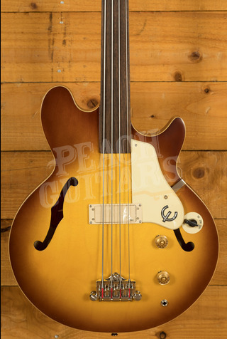 Epiphone Jack Casady Fretless Bass | Aged Royal Tan