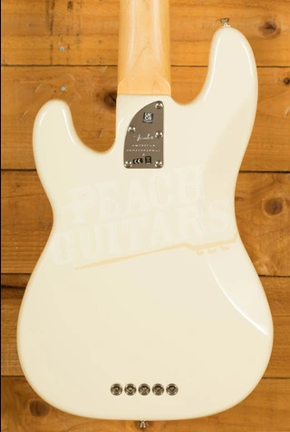 Fender American Professional II Precision Bass V - Rosewood - Olympic White