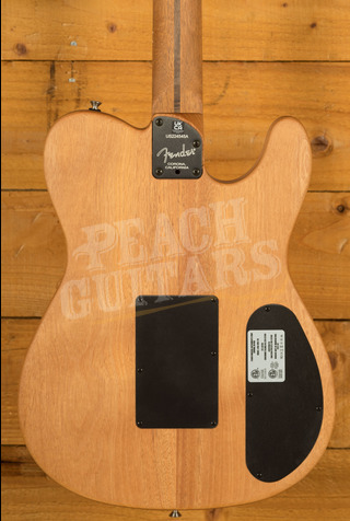 Fender FSR American Acoustasonic Telecaster | Ebony - Pink Paisley - Left-Handed