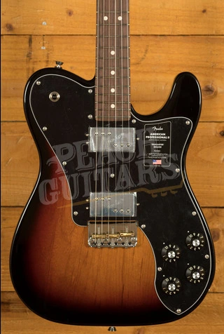 Fender American Professional II Telecaster Deluxe - Rosewood - 3-Colour Sunburst