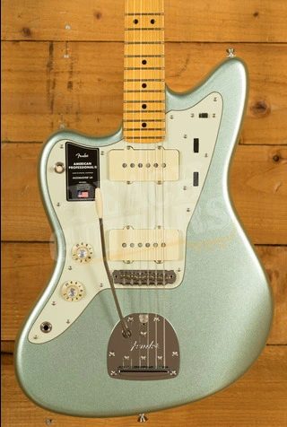 Fender American Professional II Jazzmaster Left-Handed Maple Mystic Surf Green *B-Stock*