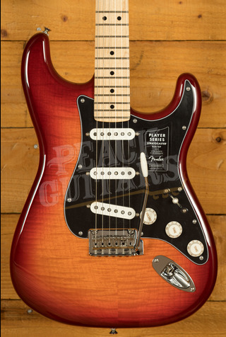 Fender Player Stratocaster Plus Top | Maple - Aged Cherry Burst