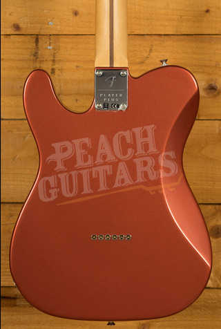 Fender Player Plus Nashville Telecaster | Pau Ferro - Aged Candy Apple Red