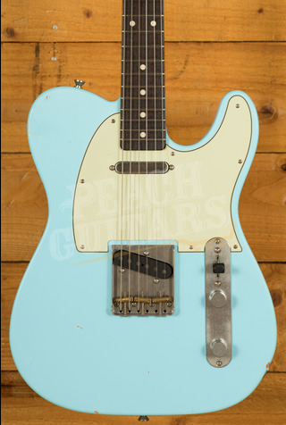 Nash Guitars - T63 | Sonic Blue Light Aged