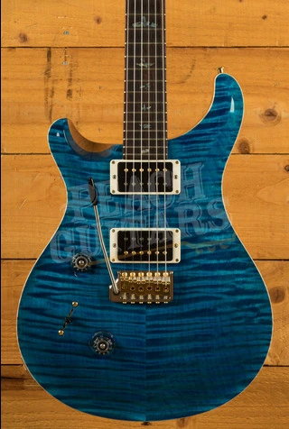 PRS Wood Library Custom 24 | Aquamarine - Left-Handed