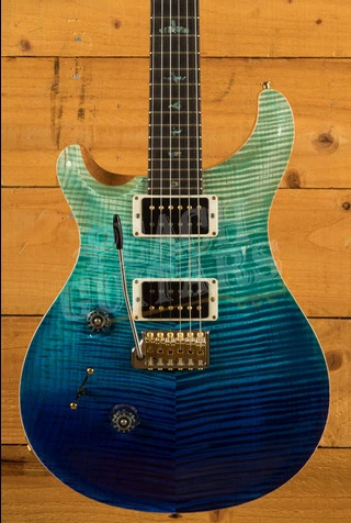 PRS Wood Library Custom 24 | Blue Fade - Left-Handed