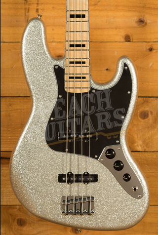 Fender Limited Edition Artist Mikey Way Jazz Bass | Maple - Silver Sparkle *B-Stock*