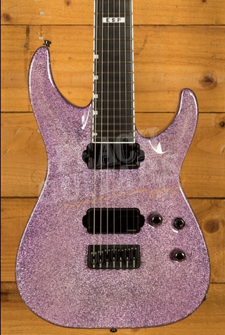 ESP E-II Horizon NT-7B Hipshot | Baritone - 7-String - Purple Sparkle