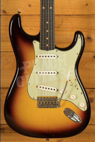 Fender Custom Shop 61 Stratocaster Journeyman 3-Tone Sunburst
