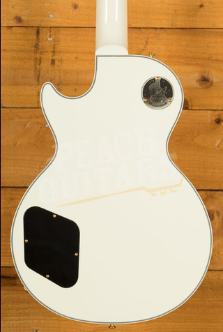 Gibson Custom Les Paul Custom w/ Ebony Fingerboard Gloss Alpine White - Ex Gibson Showroom Stock
