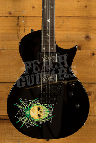 ESP KH-3 Kirk Hammett | Black w/ Spider Graphic