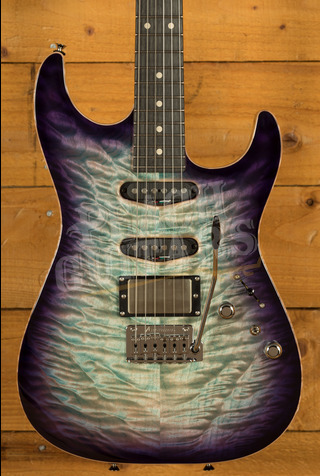 Tom Anderson Drop Top | Natural Bora to Purple Burst Gloss w/ Binding
