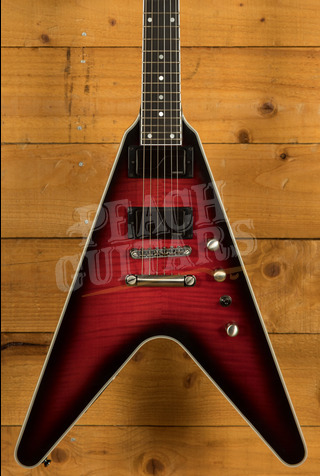 Epiphone Artist Collection | Dave Mustaine Flying V Prophecy - Aged Dark Red Burst