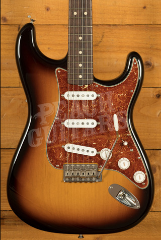 Fender Custom Shop Dale Wilson Masterbuilt '63 Strat NOS Bleached 3-Tone Sunburst - Used
