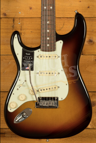 Fender American Ultra Stratocaster | Rosewood - Ultraburst - Left-Handed