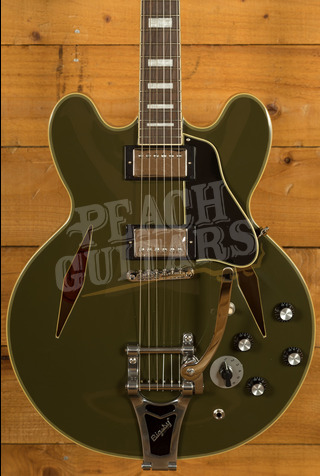 Epiphone Shinichi Ubukata ES-355 | Olive Drab