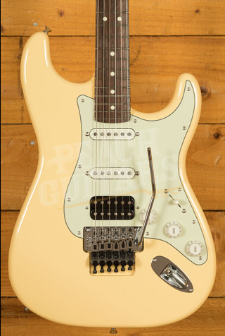 Fender Made In Japan Limited Floyd Rose Stratocaster | Rosewood - Vintage White