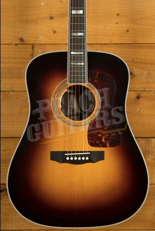 Guild USA D-55E Dreadnought | Electro - Antique Sunburst