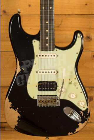 Fender Custom Shop '61 Stratocaster HSS Heavy Relic Black