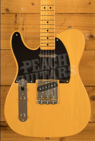 Fender American Vintage II 1951 Telecaster Left-Handed - Maple - Butterscotch Blonde
