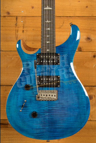 PRS SE Custom | Custom 24 "Lefty" - Faded Blue - Left-Handed