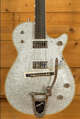 Gretsch G6129T-59 Vintage Select '59 Silver Jet Silver Sparkle