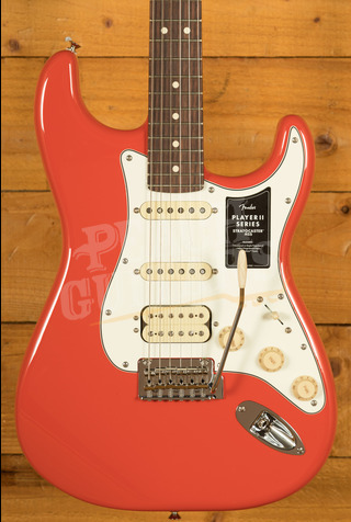 Fender Player II Stratocaster HSS | Coral Red