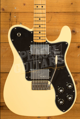 Fender Vintera II 70s Telecaster Deluxe w/Tremolo | Maple - Vintage White