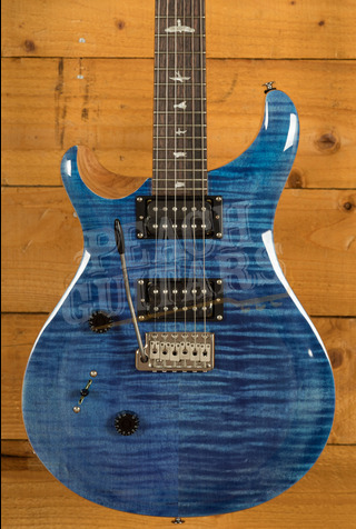 PRS SE Custom | Custom 24 "Lefty" - Faded Blue - Left-Handed