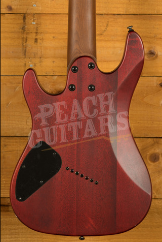 Cort Electrics KX Series | KX307 Multi-Scale - 7-String - Open Pore Mahogany