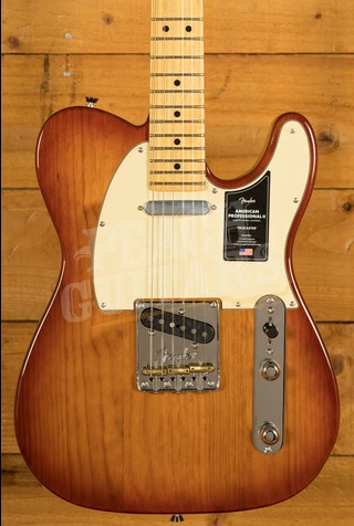 Fender American Professional II Telecaster - Maple - Sienna Sunburst