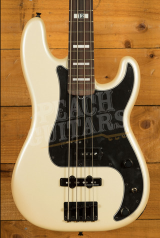 Fender Artist Duff McKagan Deluxe Precision Bass | Rosewood - White Pearl