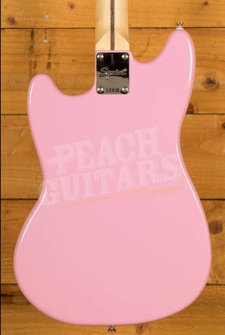 Squier Sonic Mustang HH Maple Flash Pink