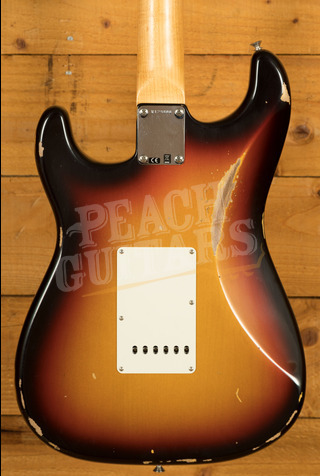 Fender Custom Shop '61 Strat Relic w/CC Hardware 3-Colour Sunburst