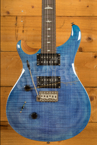 PRS SE Custom | Custom 24 "Lefty" - Faded Blue - Left-Handed