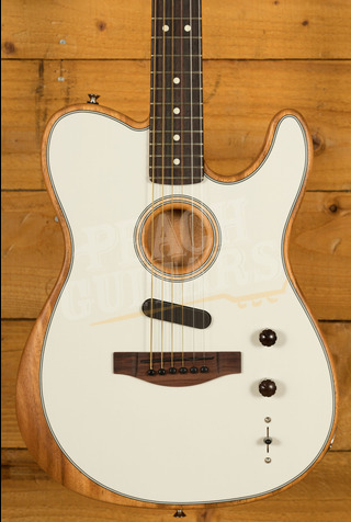 Fender Acoustasonic Player Telecaster | Rosewood - Arctic White