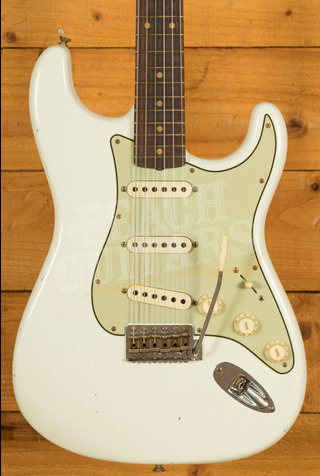 Fender Custom Shop 59 Strat | Journeyman Relic Aged Olympic White