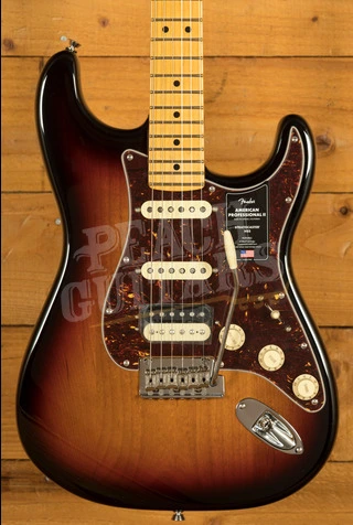 Fender American Professional II Stratocaster HSS - Maple - 3-Colour Sunburst