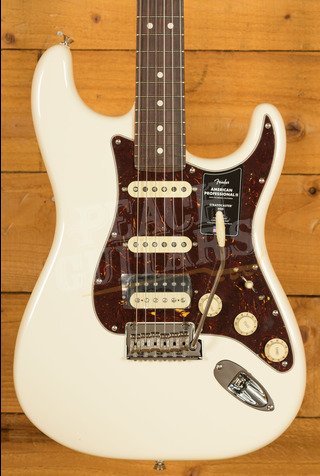 Fender American Professional II Stratocaster HSS Rosewood Olympic White