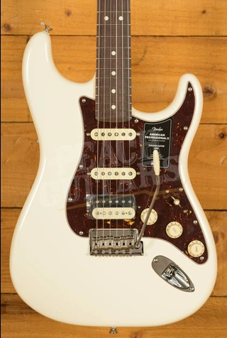 Fender American Professional II Stratocaster HSS - Rosewood - Olympic White
