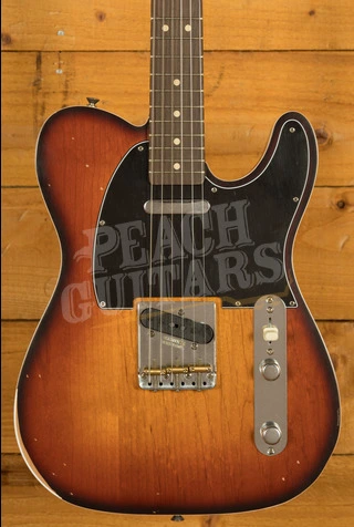 Fender Jason Isbell Custom Telecaster - Rosewood - 3-Colour Chocolate Burst